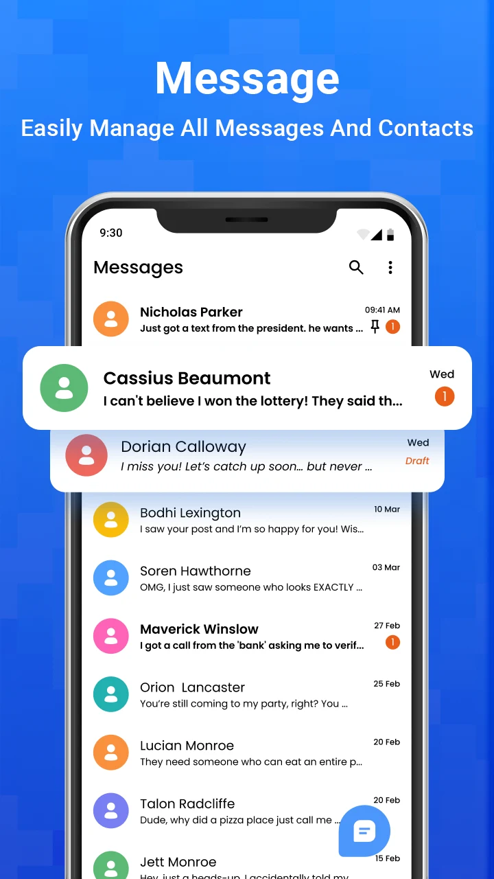 Messages: Text, SMS & MMS screenshot
