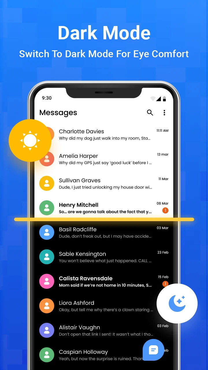Messages: Text, SMS & MMS screenshot